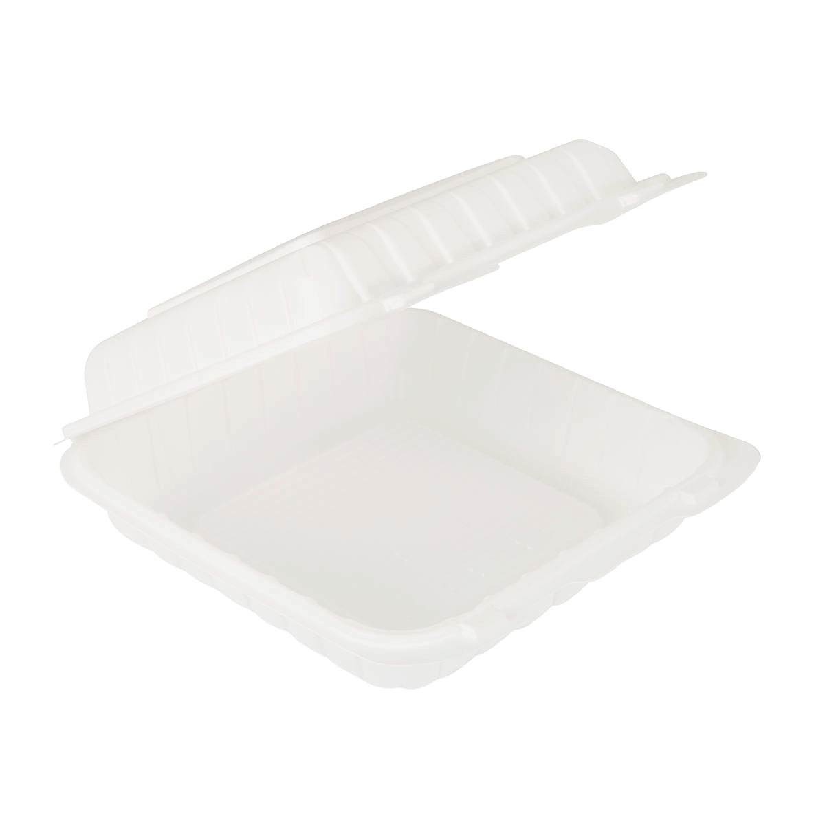 Aybak-81 Hinged PP Take-Out (8 x 8 x 3in, 1-Comp), 150 Count