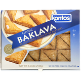 Kontos Baklava (Traditional Greek-Style, 30PC), 6.5lb