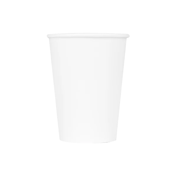 Premium Coffee Cup (12oz, Single-Wall, White) 1000 Count