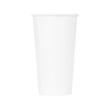 Premium Coffee Cup (20oz, Single-Wall, White) 500 Count