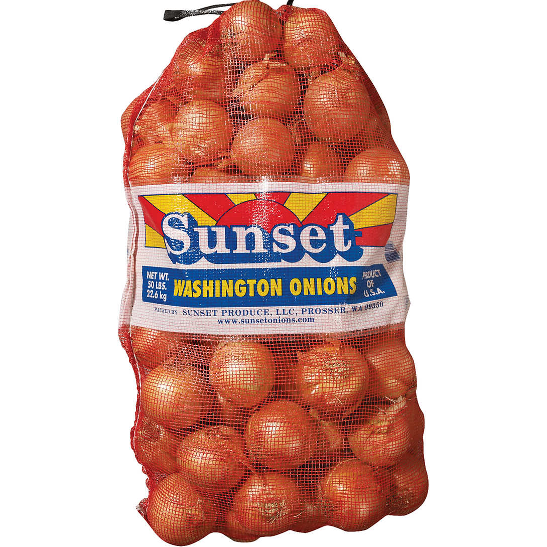 Yellow Cooking Onions, 50lb/22.7kg