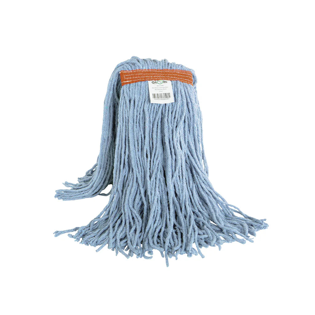 Synthetic Wet Mop Head (20oz, 550g, Blue, Cut-End)