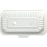 SavyPak Hinged PP Take-Out (9 x 5 x 3in), 200 Count