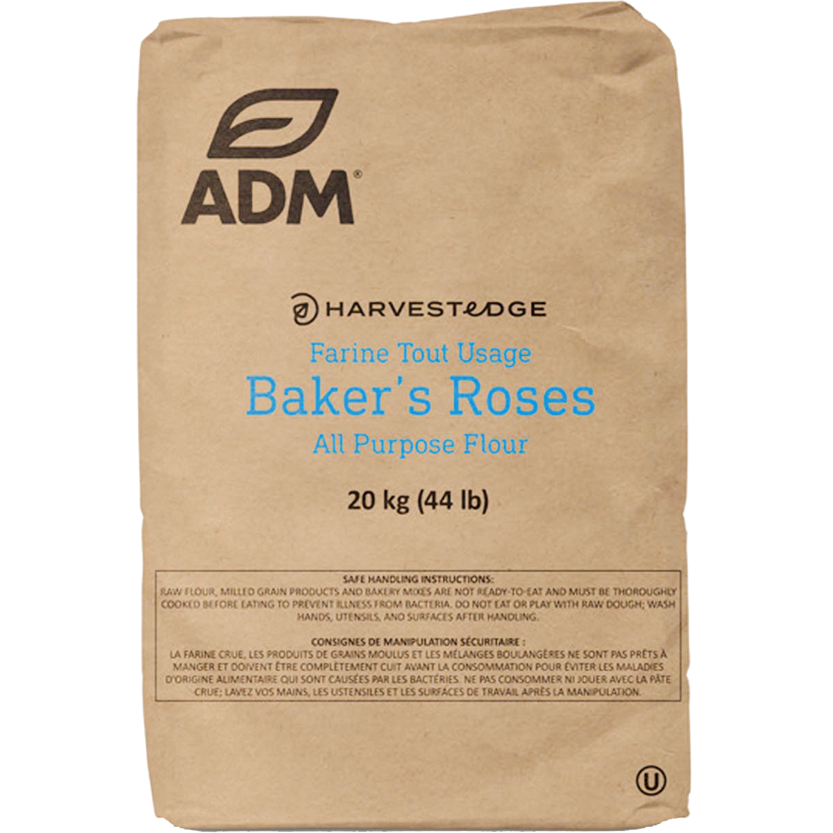 ADM Baker's Roses All-Purpose Flour, 20kg/44lb