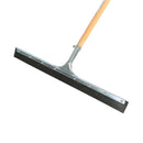 Rubber Floor Squeegee, Straight Black