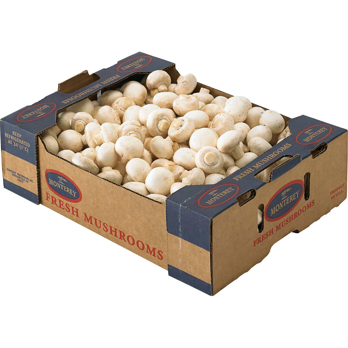 Mushrooms White Whole 2.27kg
