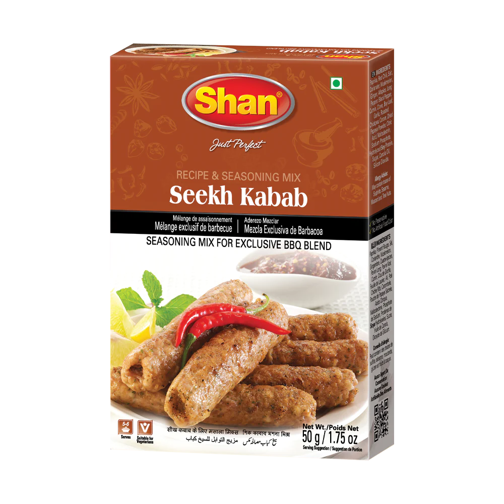 Shan Seekh Kabab Mix 50g, 6 Count