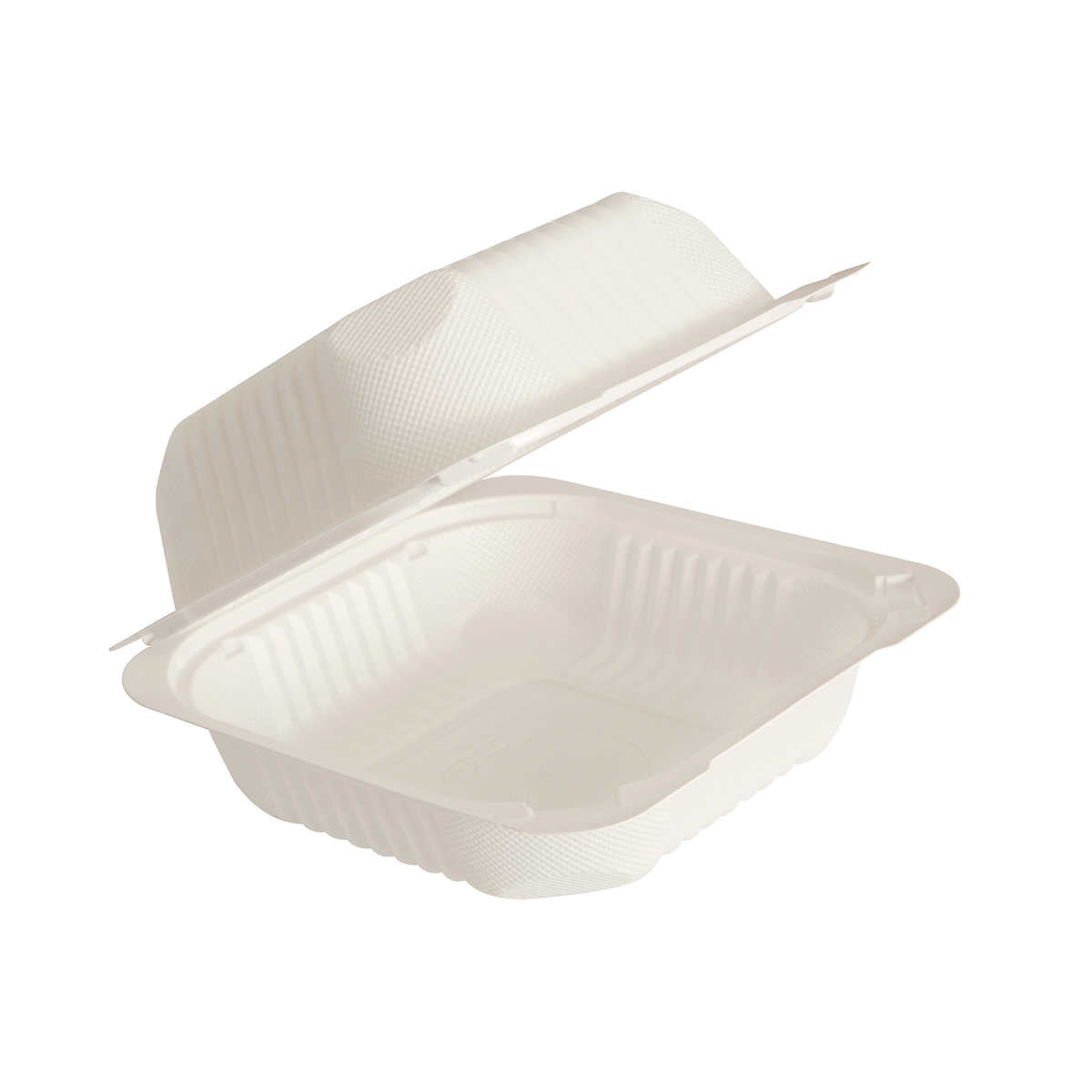 Aybak-61 Hinged PP Take-Out (6 x 6 x 3in), 250 Count