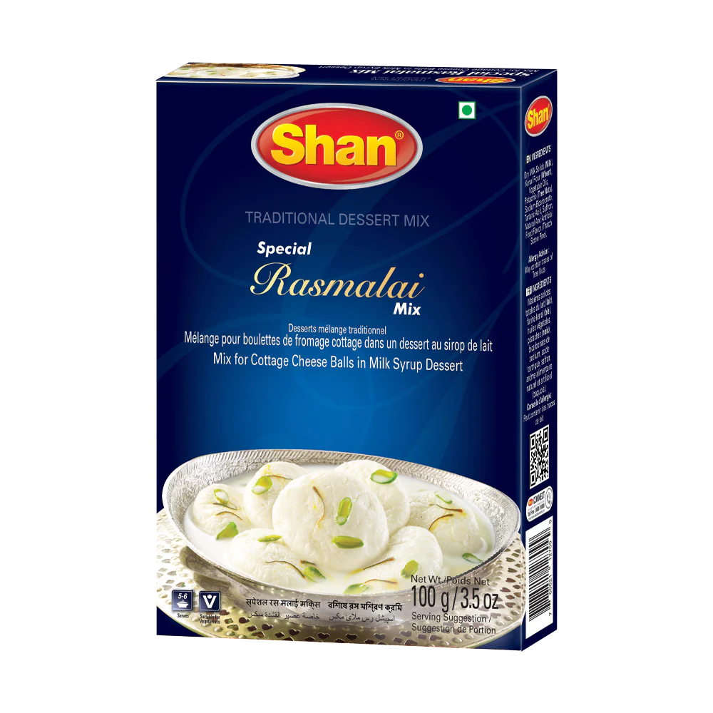 Shan Dessert Mix Rasmalai 100g, 6 Count