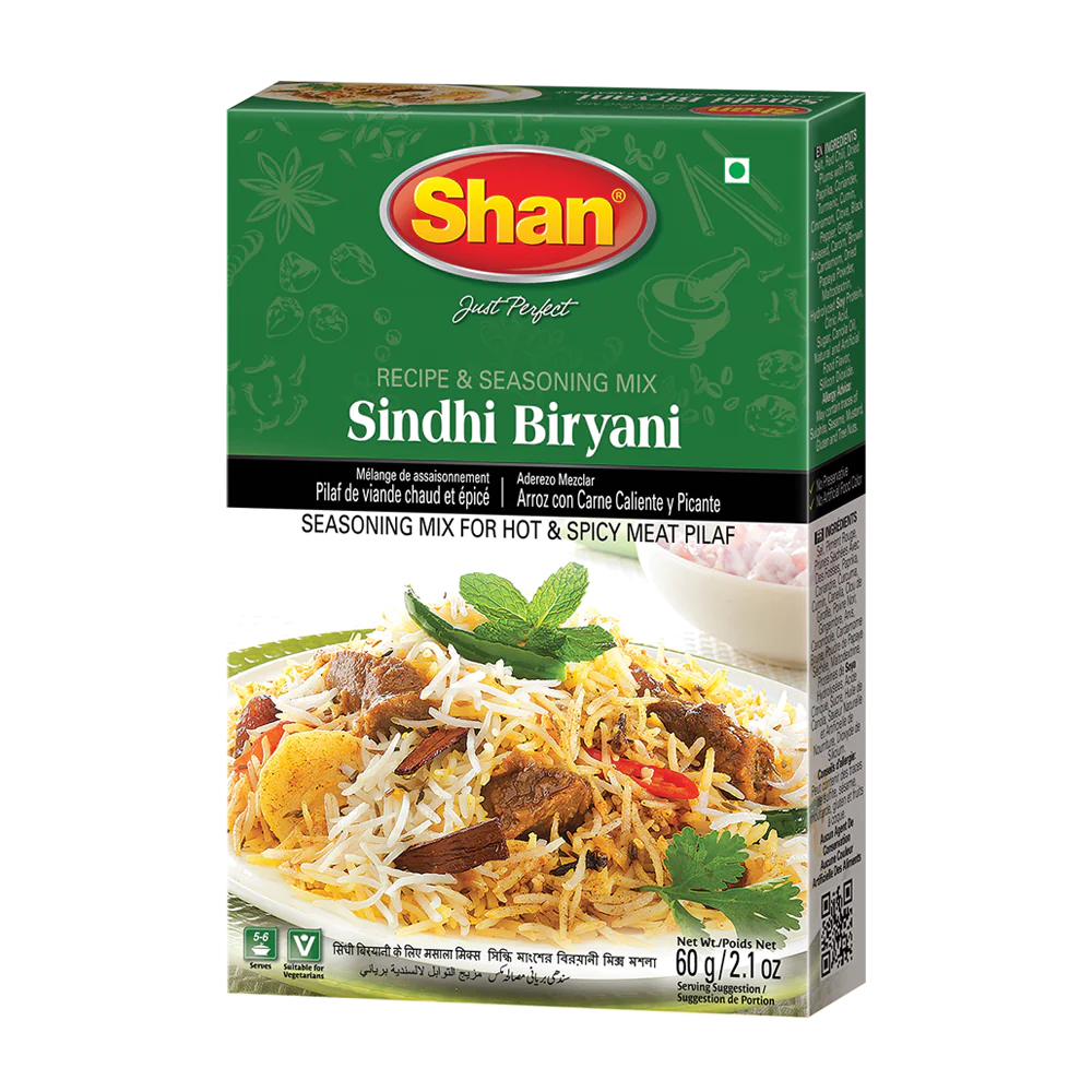 Shan Biryani Sindhi Mix 60g, 6 Count