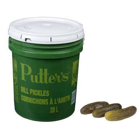 Putter’s Kosher Dill Pickles, 20L