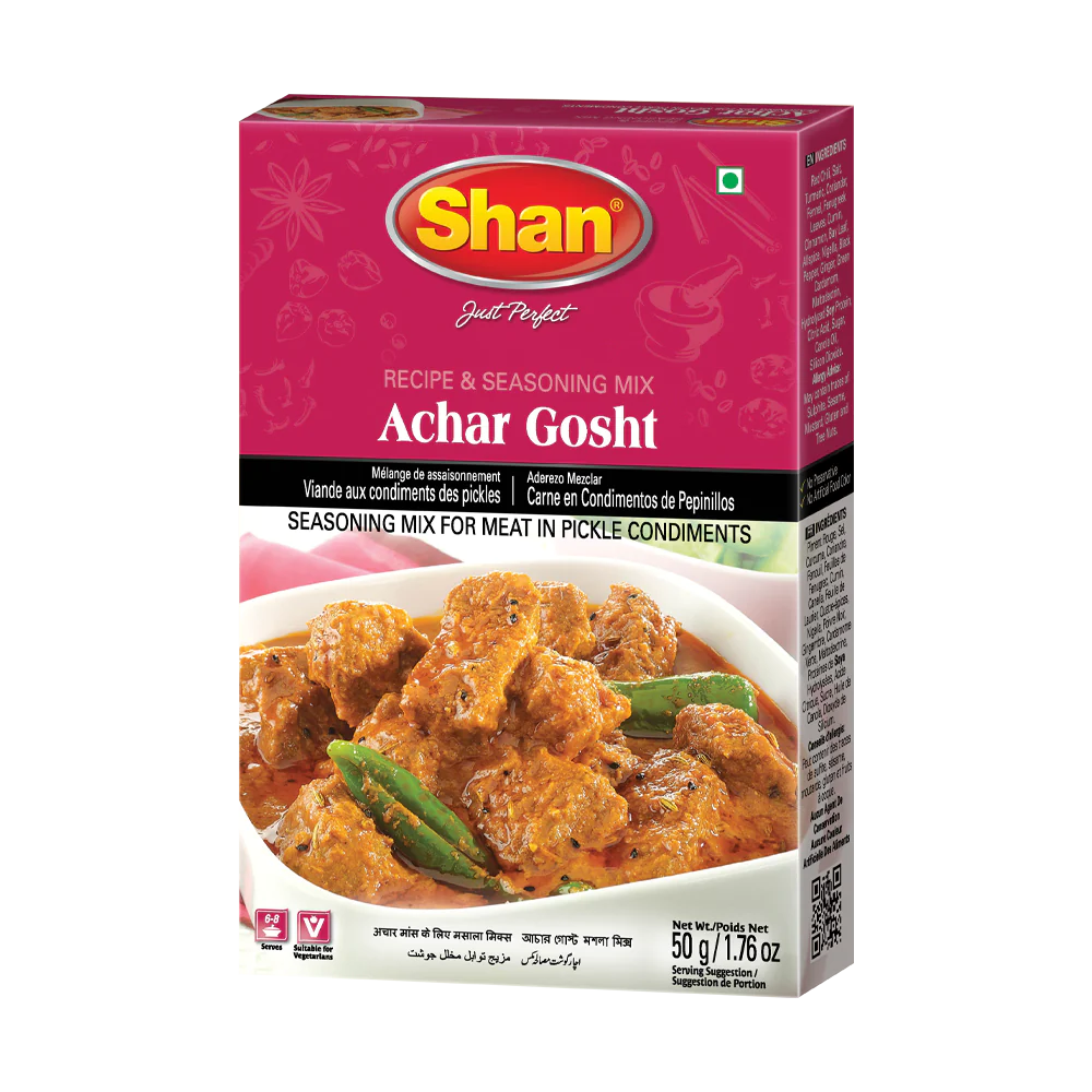 Shan Achar Gosht Mix 50g, 6 Count