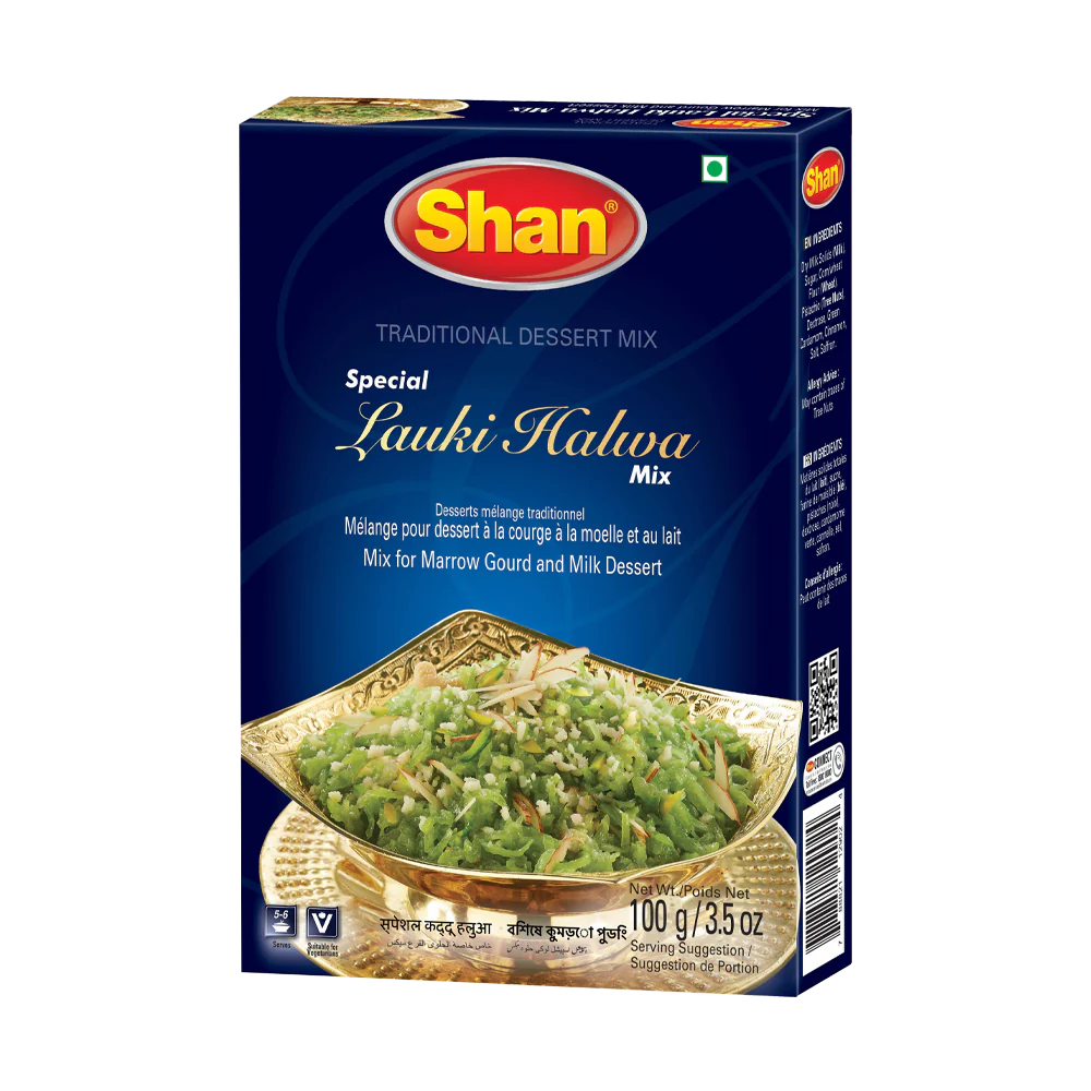 Shan Dessert Mix Lauki Halwa 100g, 6 Count