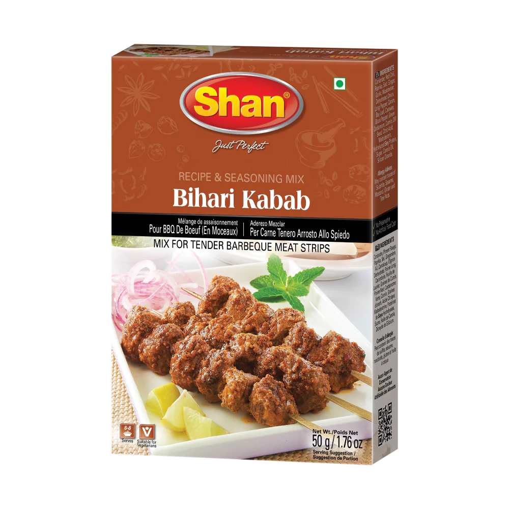 Shan Bihari Kabab Mix 50g, 6 Count