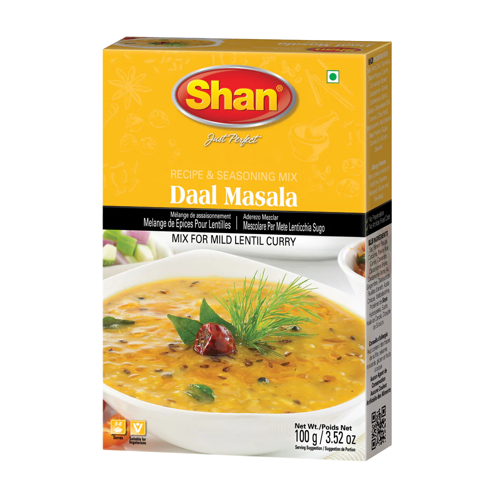 Shan Daal Masala Mix 100g, 6 Count