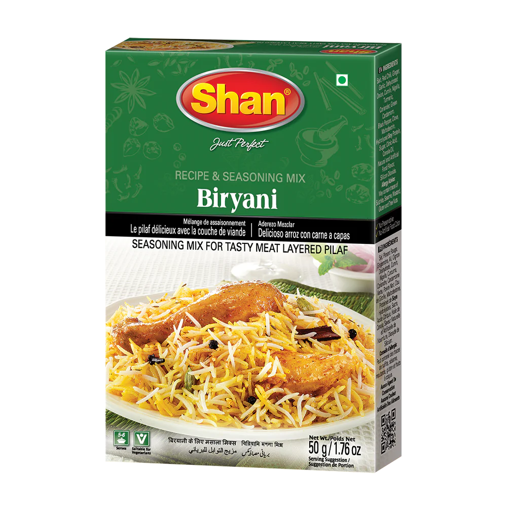 Shan Biryani Mix 50g, 6 Count