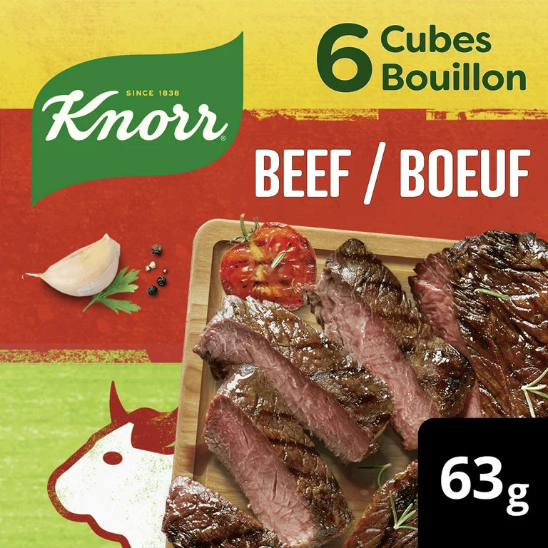 Knorr Beef Bouillon Cubes 63g