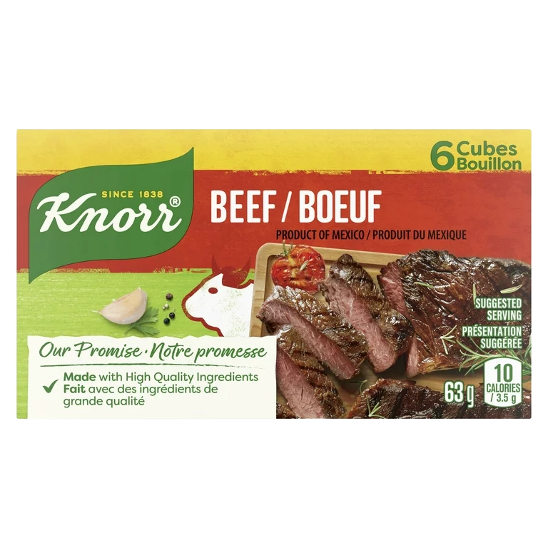 Knorr Beef Bouillon Cubes 63g