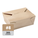Paper Take-Out Container (Natural