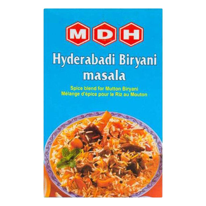 MDH Hydrabadi Biryani Masala, 100g, 10 Count