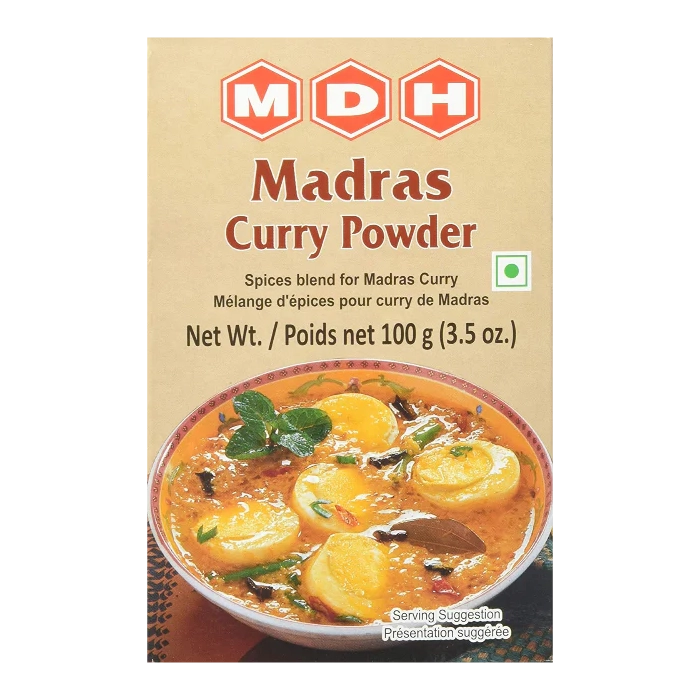 MDH Madras Curry Powder, 100g, 10 Count
