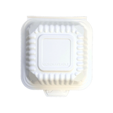 SavyPak Hinged PP Take-Out (6 x 6 x 3in), 500 Count