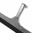 Rubber Floor Squeegee, Straight Black