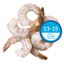 Ocean Jewel Pacific White Shrimp 13-15 Raw P&D Tail-On 4.54kg