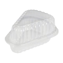 Plastic Clear Slice Containers, 300 Count