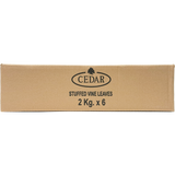 Cedar Stuffed Vine Leaves 2kg, 6 Count