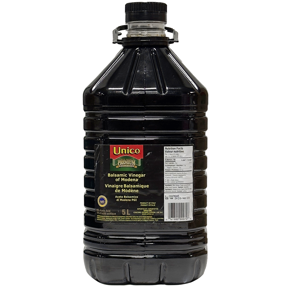 Unico Balsamic Vinegar of Modena, 5L