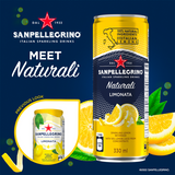 San Pellegrino Limonata Cans 330mL, 24 Count