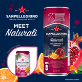 San Pellegrino Pomegranate & Orange Cans 330mL, 24 Count