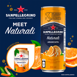 San Pellegrino Aranciata Cans 330mL, 24 Count