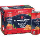 San Pellegrino Aranciata Rossa Cans 330mL, 24 Count