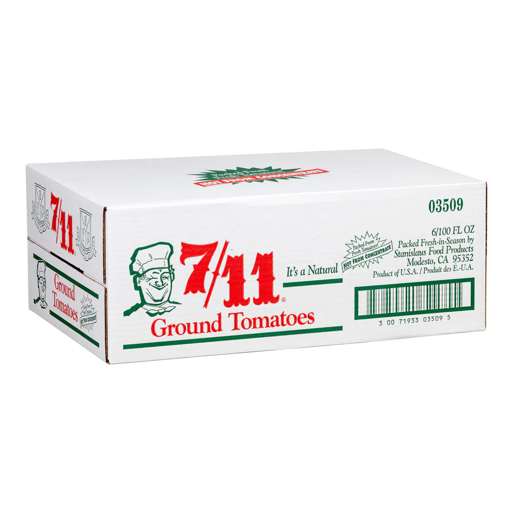 7/11 Unpeeled Ground Tomatoes 2.84L, 6 Count