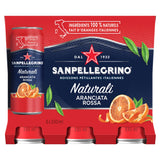 San Pellegrino Aranciata Rossa Cans 330mL, 24 Count