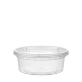Deli PP Container & Lid (8oz, Heavy), 240 Count