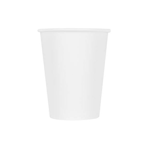 Premium Coffee Cup (12oz, Single-Wall, White) 1000 Count