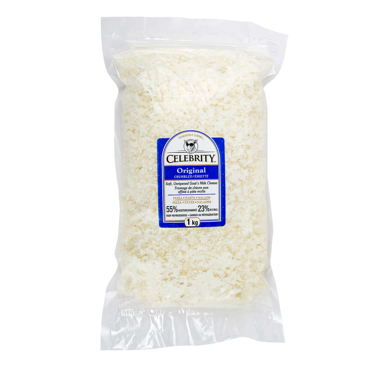 Goat Cheese Crumbled (Celebrity) 1kg