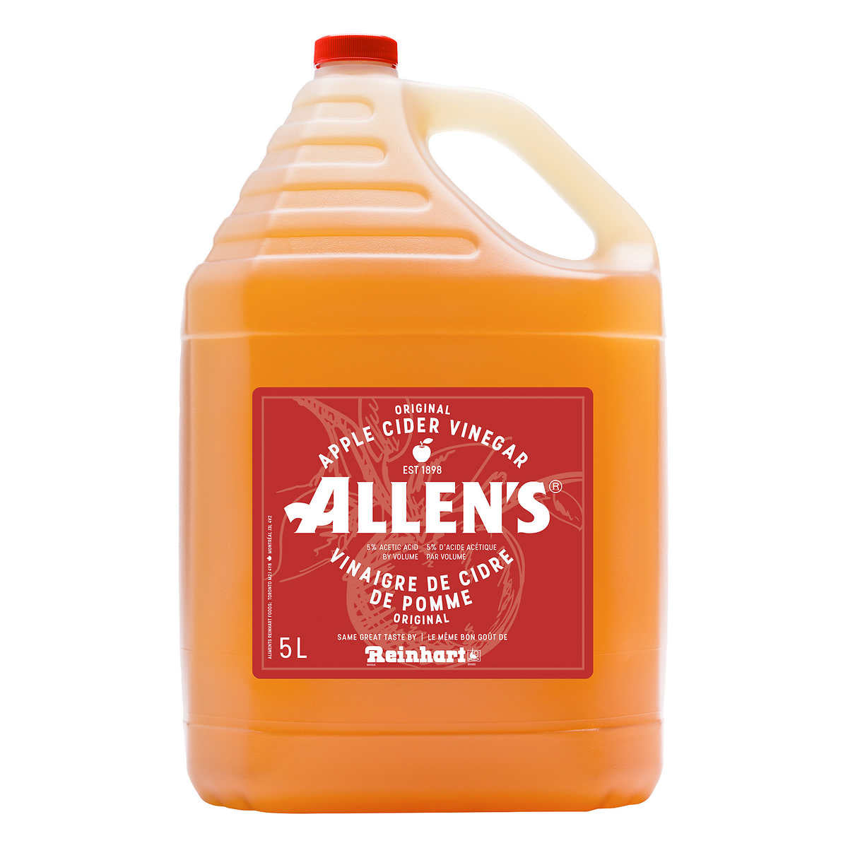 Apple Cider Vinegar 5% Acetic 4L