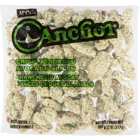 Anchor Avocado Slices Crispy Breaded 2lb - 4 Pack