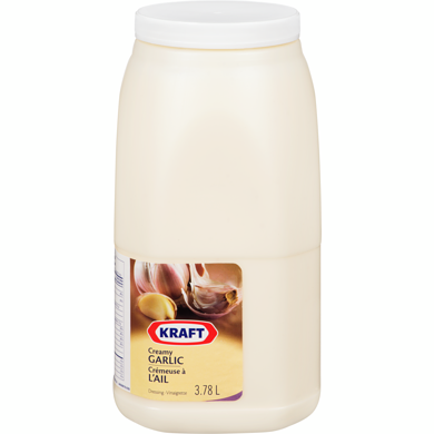 Kraft Creamy Garlic Dressing 3.78L