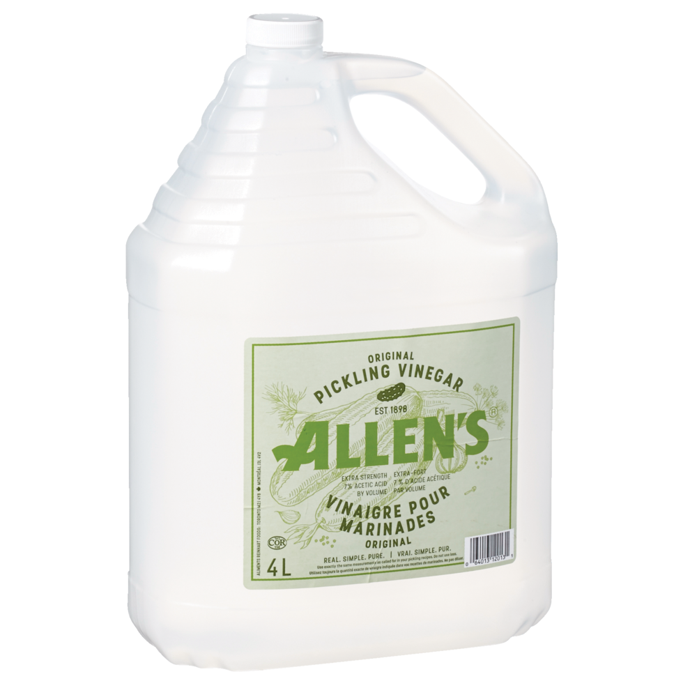 Allen’s Pickling Vinegar 7% Acetic 4L