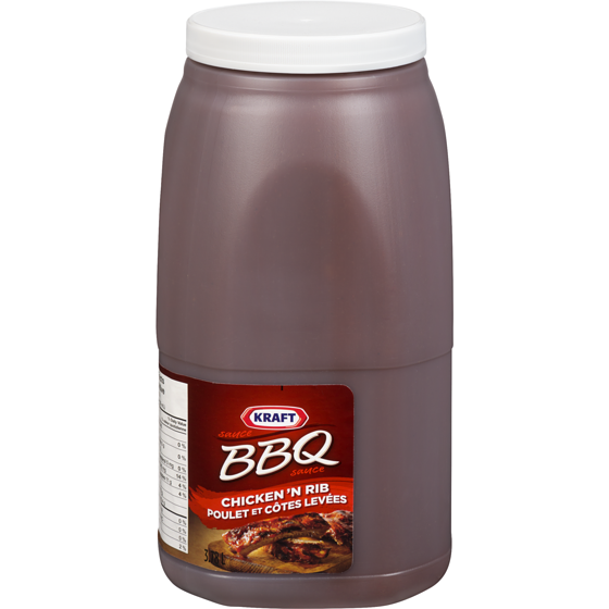 Kraft Chick' N Rib BBQ Sauce 3.78L