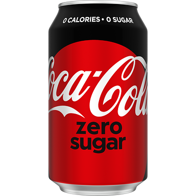Coca-Cola Zero Cans 355mL, 24 Count