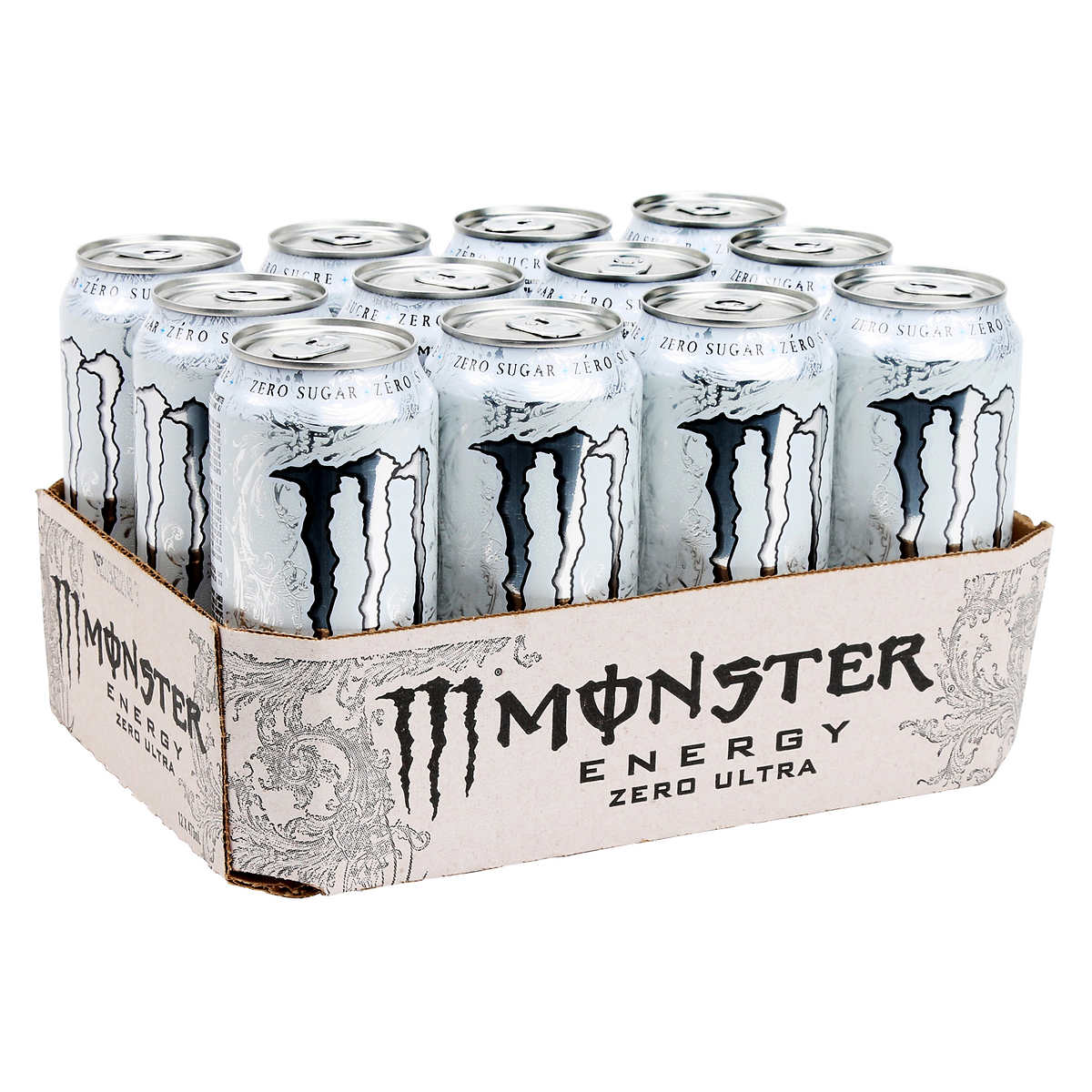 Monster Zero Ultra Energy Drink 12x473mL