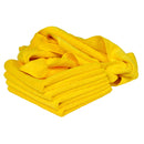 Towel Microfibre Yellow 12/bg