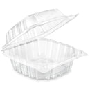 Hinged Clear Plastic 6in (Pactiv) 500/cs