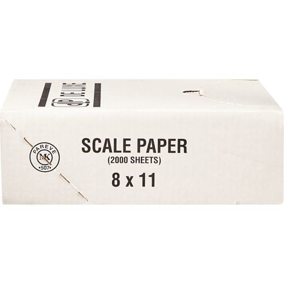 Scale Paper Sheets (8in x 11in), 2000 Pack